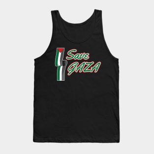 Save Gaza Tank Top